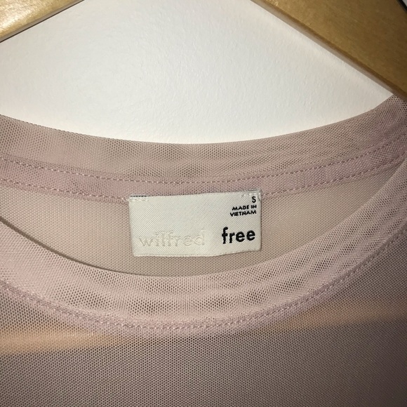 Wilfred Free/Aritzia Mesh T-Shirt - Picture 4 of 5